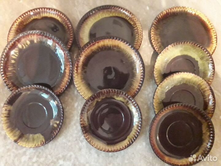Тарелки керамика СССР