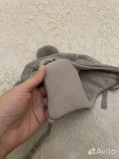 Шапка мишка