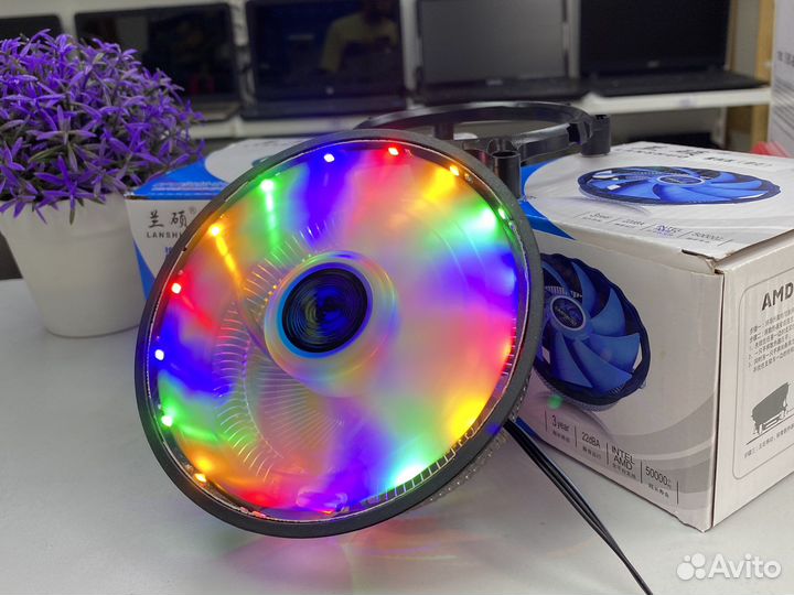 Боксовый куллер Lanshuo 400 RGB
