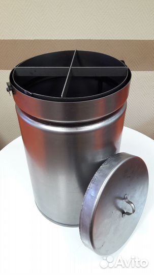 Коптильня горячего копчения новая