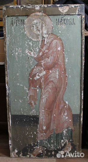 Храмовая Икона Апостол Иаков 17 век