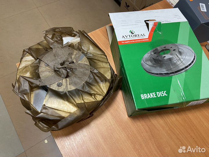 2шт. как оригинал тормозные диски Almera от 2012 г