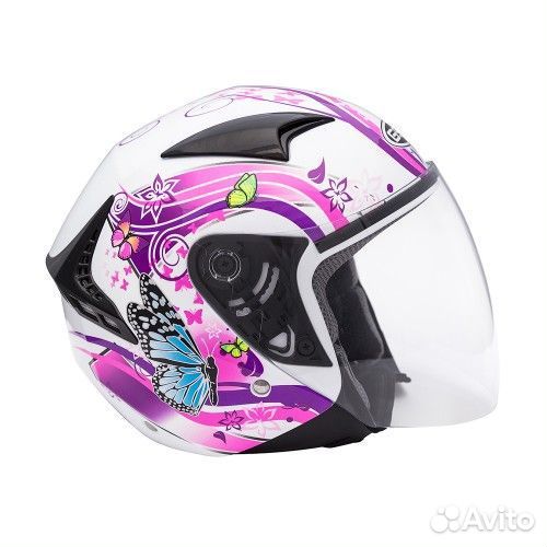 Шлем открытый GSB G-240 BTF White