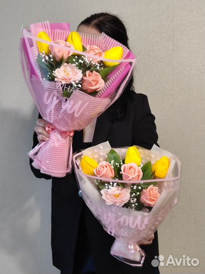 Мыльные цветы