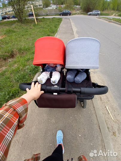 Коляска bugaboo donkey для двойни