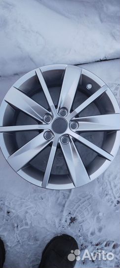 Литые диски r15 новые для vw и skoda
