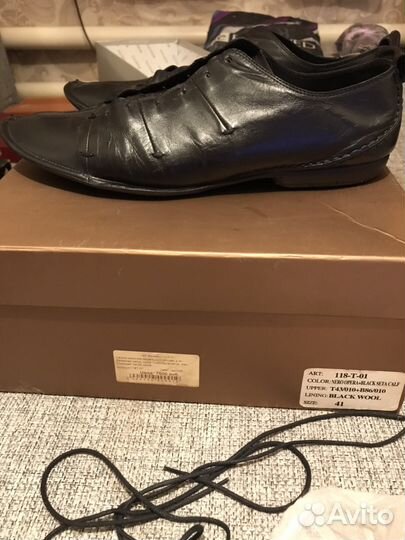 Туфли-ботинки gode италия оригинал 41