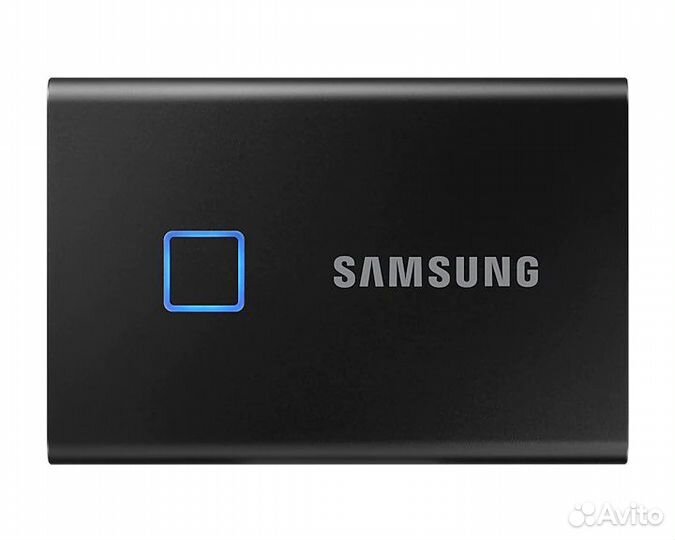 Портативный SSD Samsung T7 Touch 2Тб черный