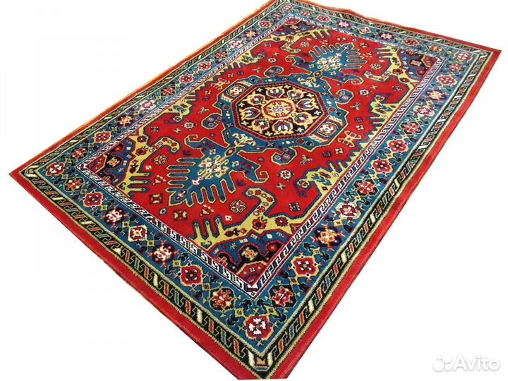 Ковер полушерсть 2х1,4м СССР