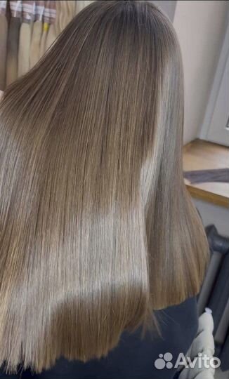 Кератиновое выпрямление волос