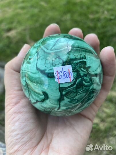 Шар малахит