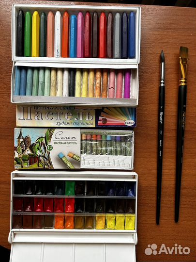 Акварельные краски Санкт-Петербург,кисти Roubloff