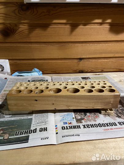 Подставка органайзер для кожевенных инструментов