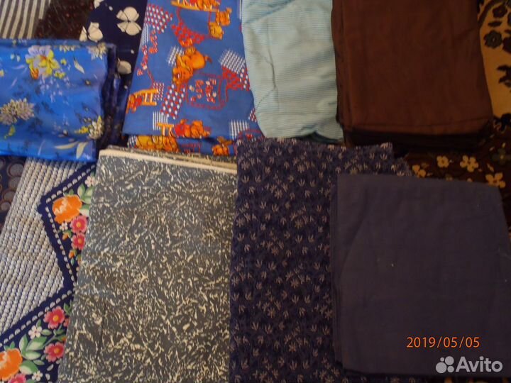 Отрезы ткани платьевые СССР