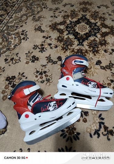 Коньки хоккейные 44 размер трансформеры