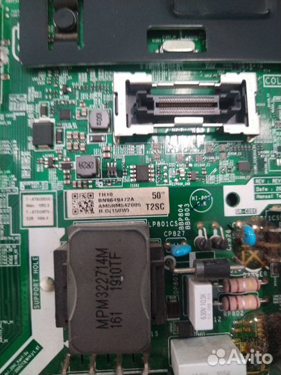 Main плата от тв Samsung UE50NU7092