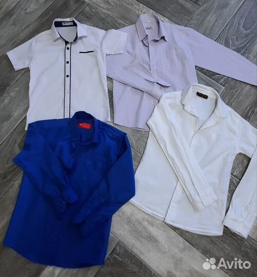 Рубашки для мальчика р.128