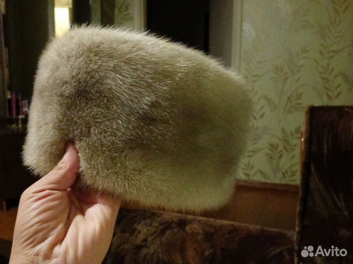 Шапка норковая женская