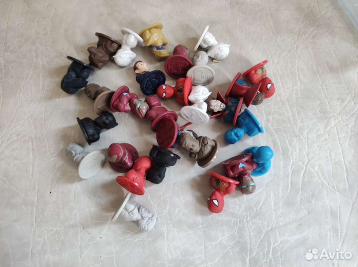 Фигурки Марвел из Пятерочки