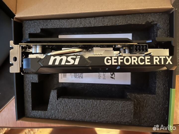 Видеокарта msi rtx 4060 ventus 2x black