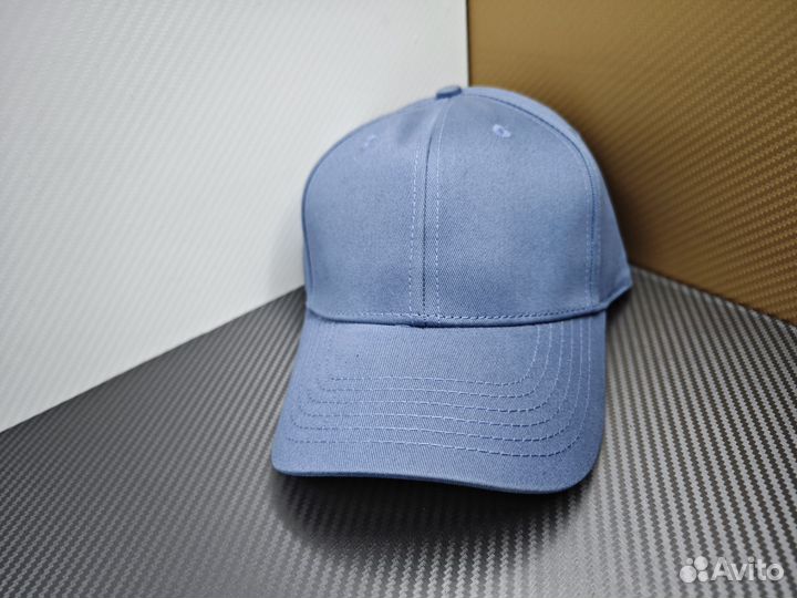 Бейсболка Zetta серо голубая