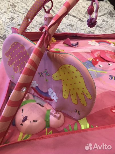 Развивающий детский коврик tiny love принцесса