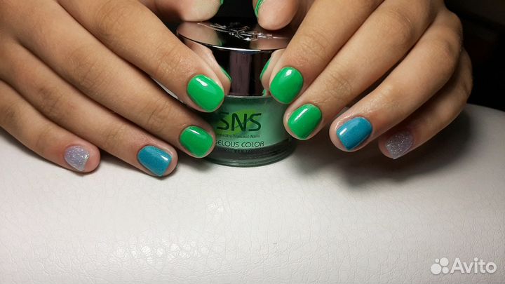 Покрытие гель пудрой без уф лампы