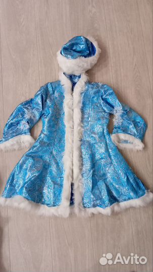 Костюм снегурочки детский 128, 130