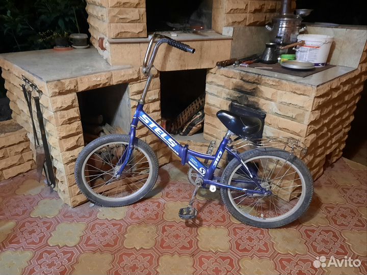 Велосипед с багажником