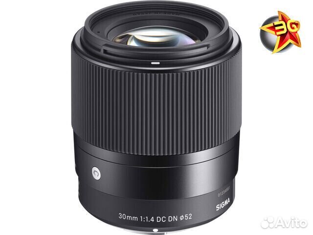 Объектив Sigma 30mm f/1.4 DC DN Contemporary Sony