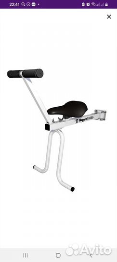 Велосипедное кресло для ребёнка Веломаруся