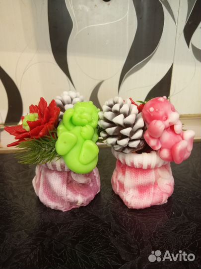 Продам Новогодние мыльные букеты- мини на заказ