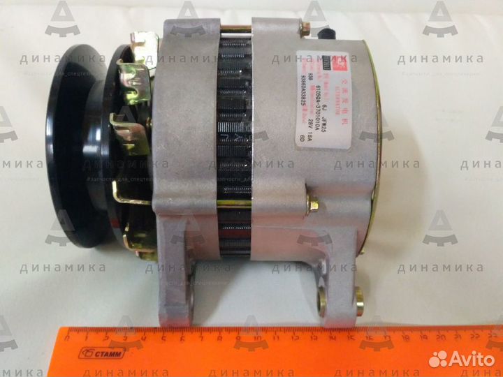 6105QA-3701010aгенератор JFW25 (28V, 18A)