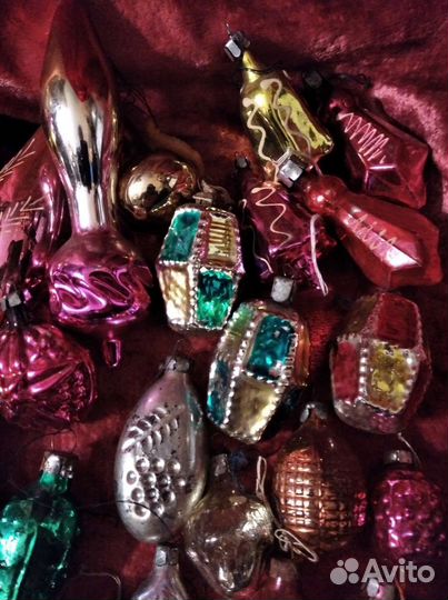 Ёлочные игрушки СССР