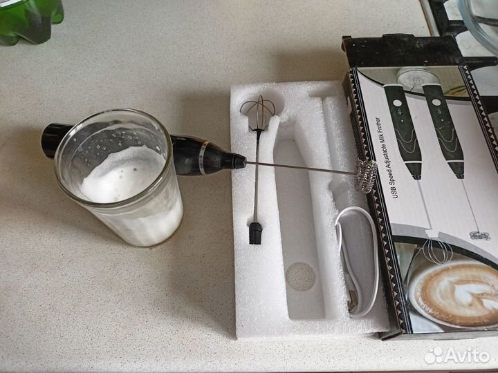 Капучинатор и миксер беспроводной на аккумуляторе