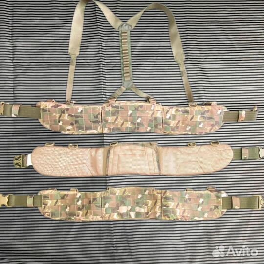 Разгрузочный пояс ссо Мультикам под баллистиу 95см