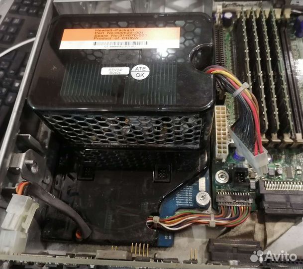 Запчасти сервер hp dl380 G3