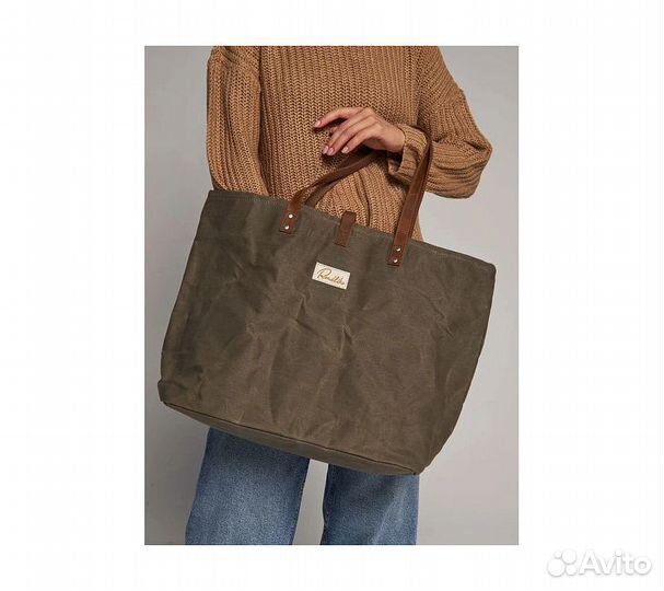 Сумка RoadLike City Canvas, зеленый