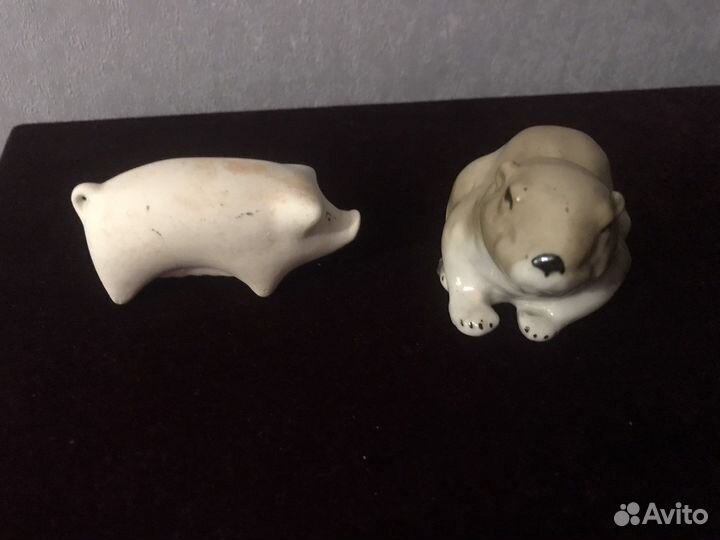 Редкая статуэтка СССР свинка