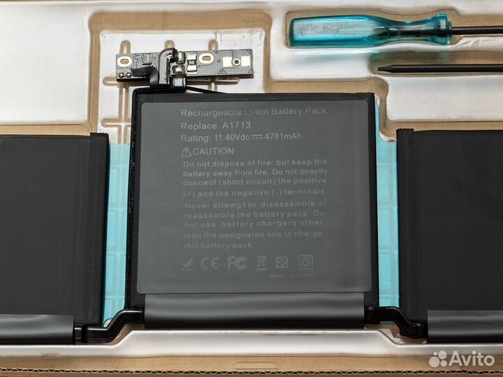 Аккумулятор a1708 a1713 для Macbook Pro 13