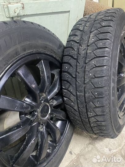 Литье диски с зимней резиной 185/65 R15
