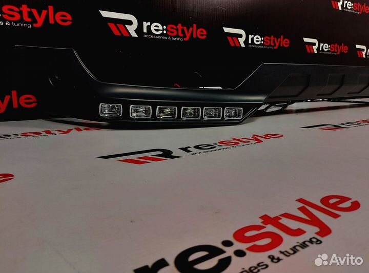 Губа передняя Mercedes-Benz G-Class AMG zmxv20