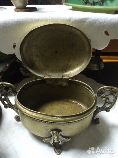 Шкатулка. Латунь. Варшава. 19 век