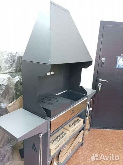 Мангал с вытяжкой