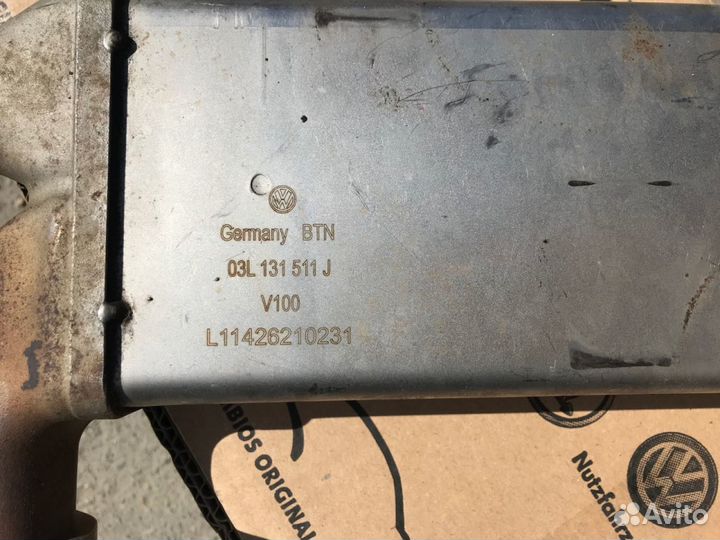 Радиатор системы EGR VW crafter / amarok