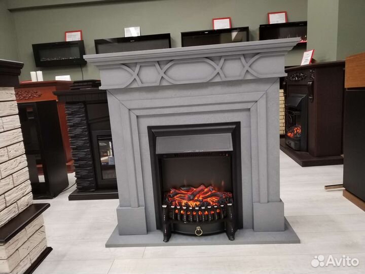 Камин электрический с порталом