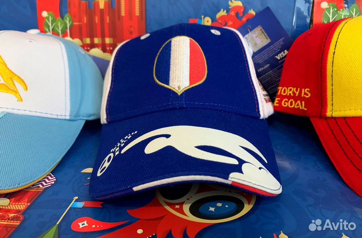 Набор 3 кепок Fifa: Франция, Аргентина, Германия