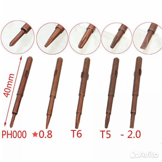 Отвертка 5 в 1 iPhone планшета