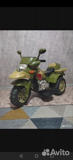 Детский электро мотоцикл