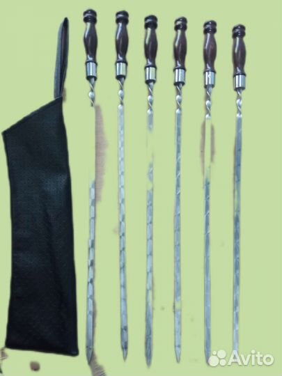 Набор шампуров эксклюзив в чехле